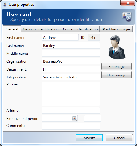 DLP Monitoring User Network Activity